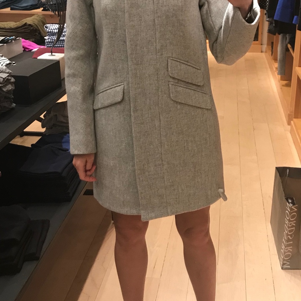J Crew Cocoon Coat in Italian wool 6 - Picture 6 of 9